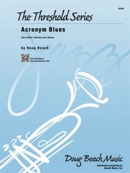 Acronym Blues Jazz Ensemble sheet music cover Thumbnail